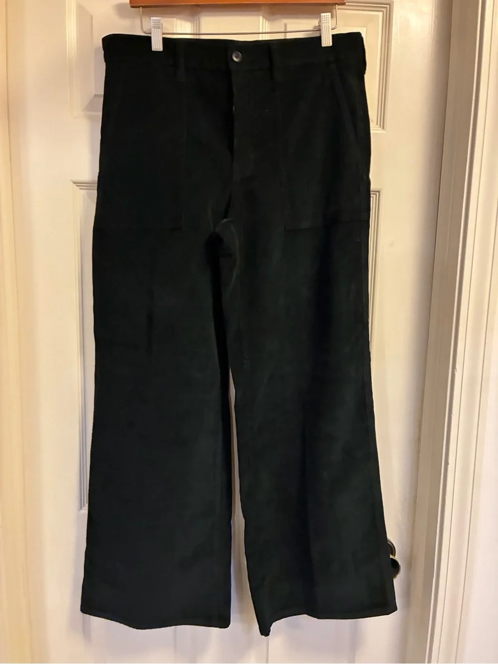 I Crew Comp Packets High Rise Wide Leg Corduroy Pants size 30